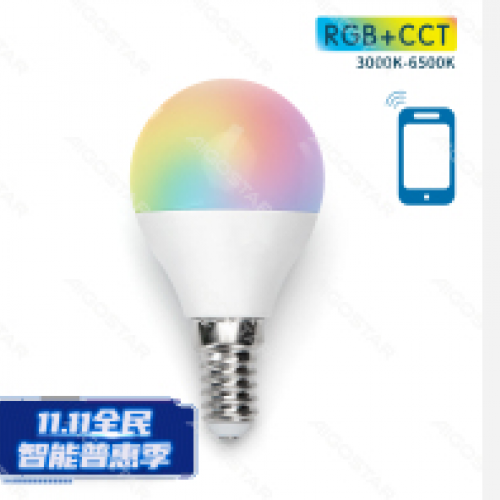 LED INTELIGENTE G45 WIFI RGB+CCT